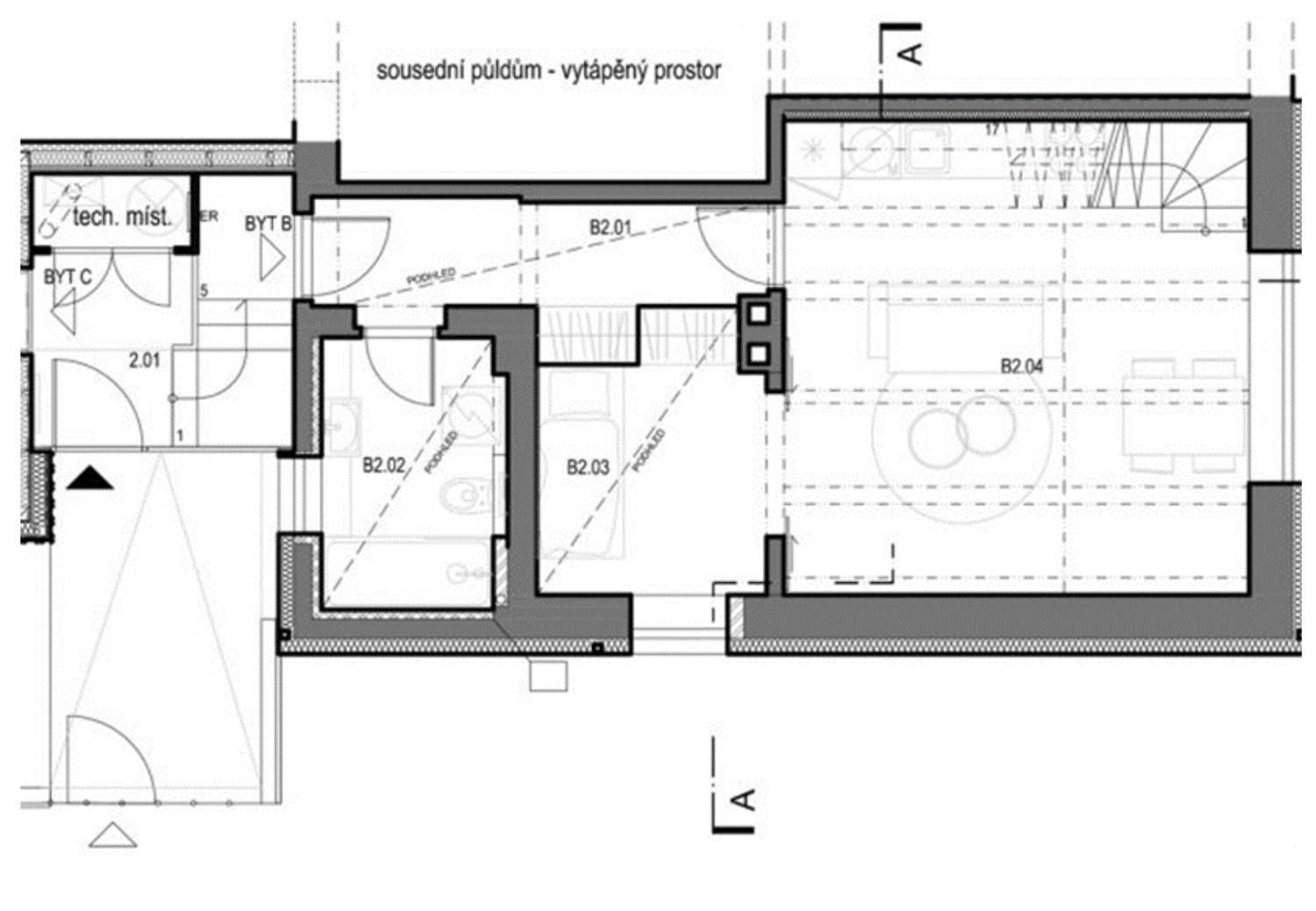 Prodej nového bytu 4+ KK Zlín, Pančava - 5