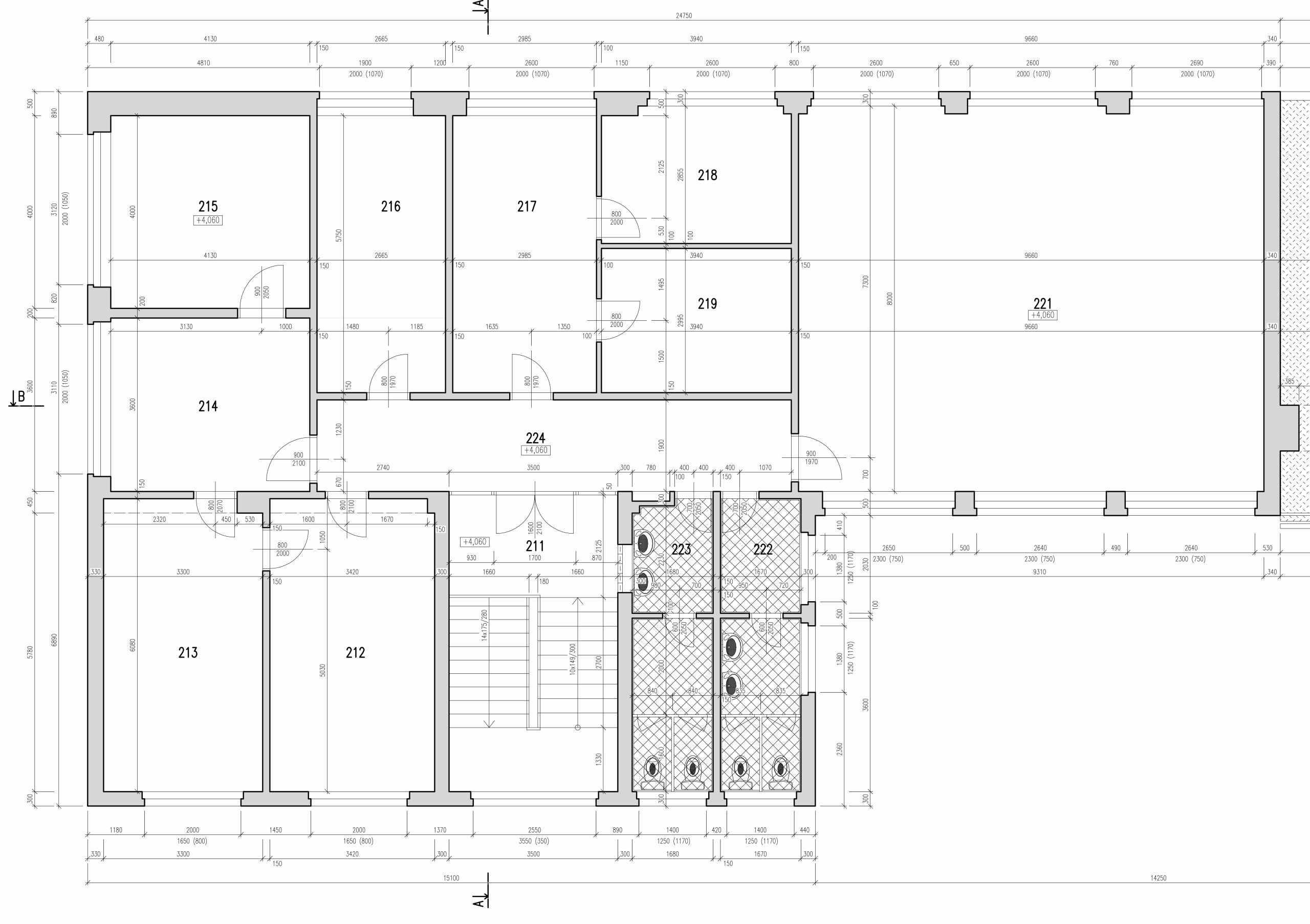 Pronájem nebytové jednotky o celkové výměře 129 m² Zlín - 5