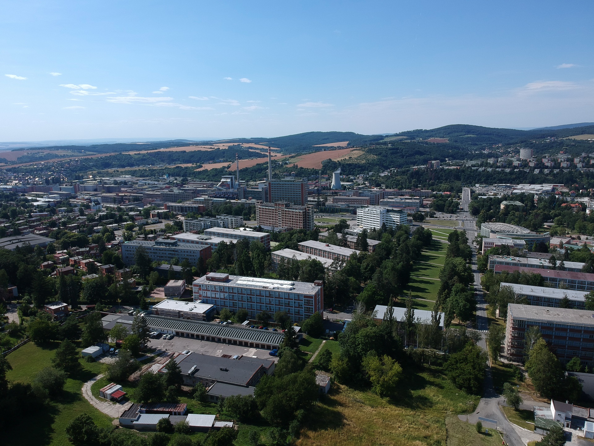 Zlín - letecký pohled 2
